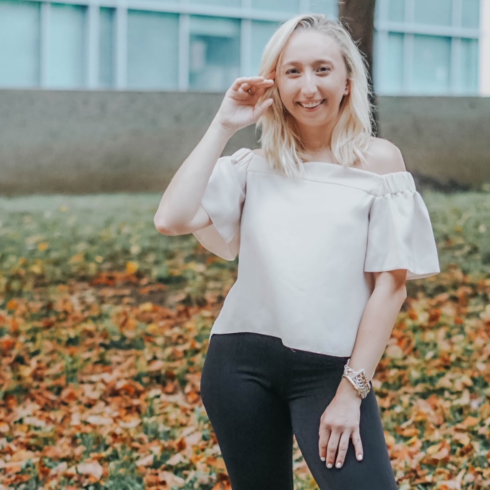 TopShop Off The Shoulder Top